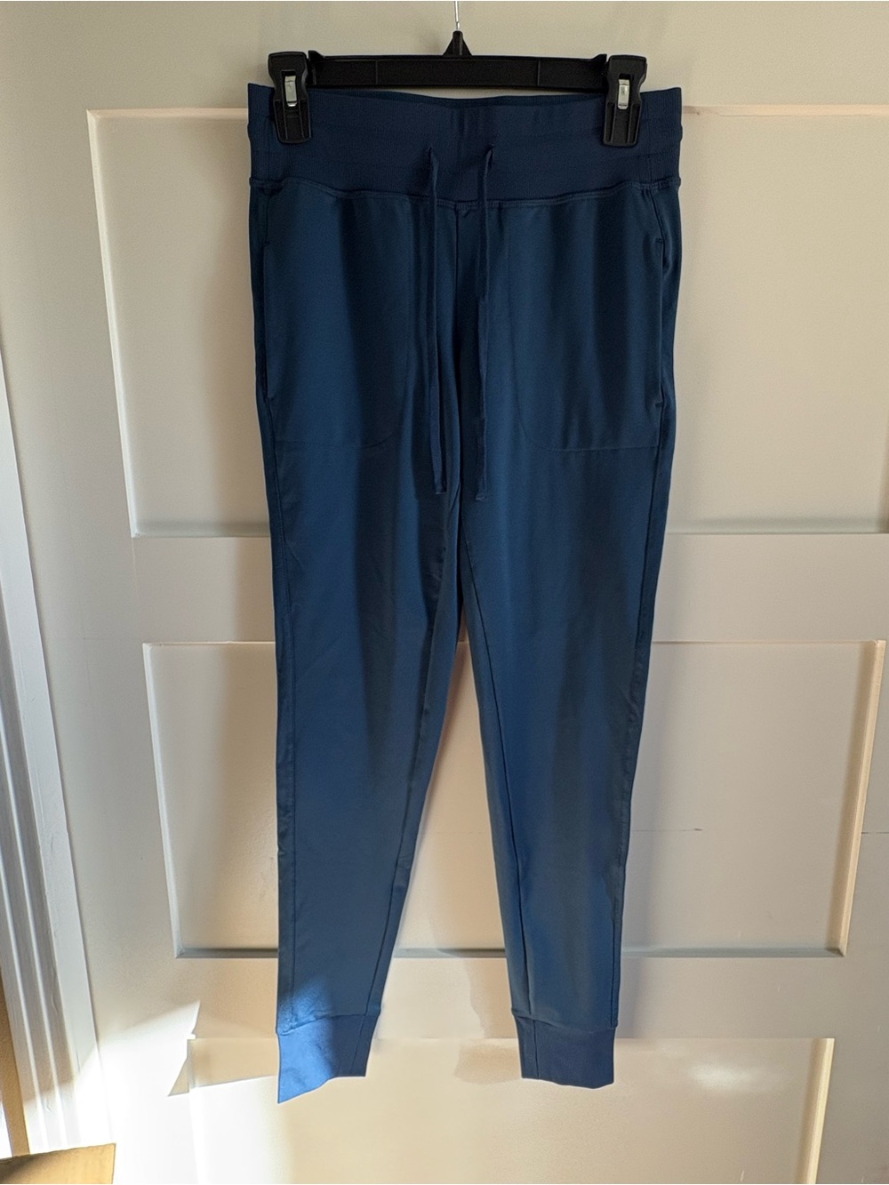 Women’s Navy Jogger Pants with Drawstring Waist